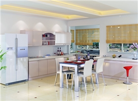 江南绿野厨房板材案例